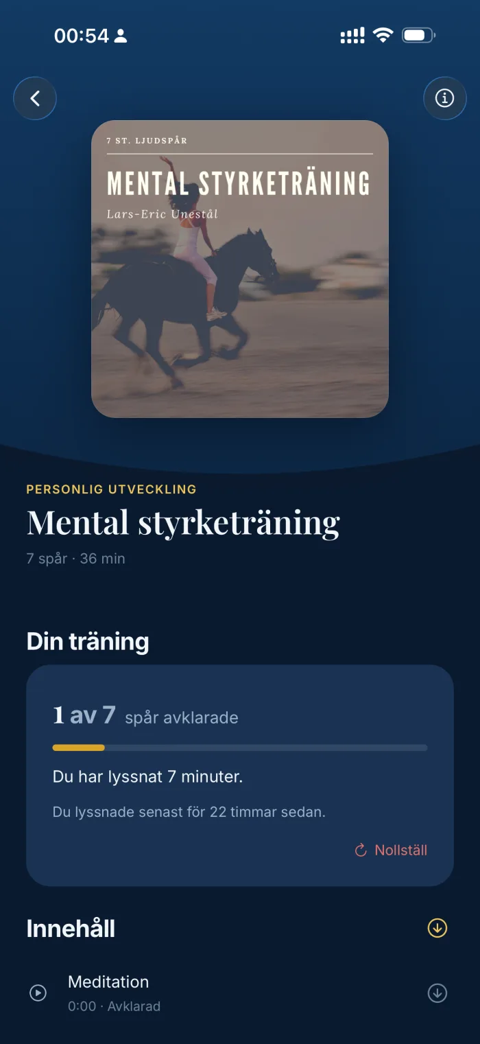 Din träning